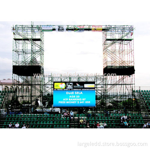 Simple Structure Fan-less P7.8 Outdoor LED Stage Screen with 5500nit Brightness
